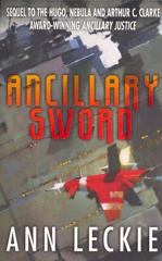 Cover of Ancillary Sword. 