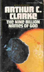 Cover of The Nine Billion Names of God. 