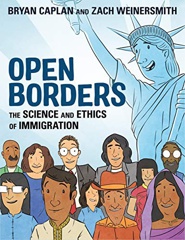 Cover of Open Borders: The Science and Ethics of Immigration. 