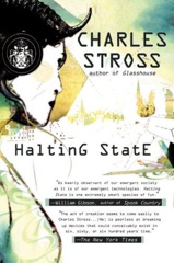 Cover of Halting State. 
