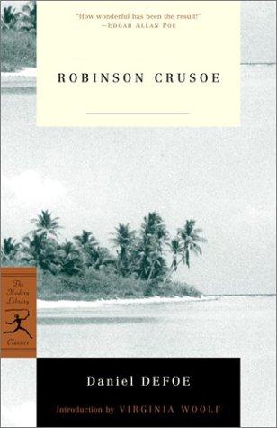Cover of Robinson Crusoe. 