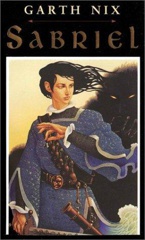 Cover of Sabriel. 