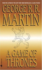 Cover of A Game of Thrones. 