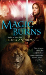 Cover of Magic Burns. 