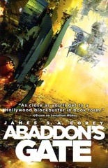 Cover of Abaddon's Gate. 