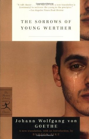 Cover of The Sorrows of Young Werther. 