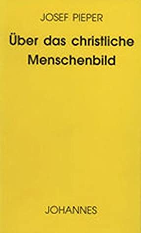 Cover of Über das christliche Menschenbild.