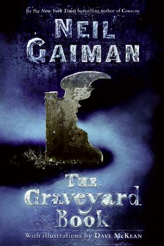 Cover of The Graveyard Book.