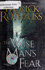Cover of The Wise Man's Fear. 