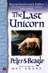 Cover of The Last Unicorn. 
